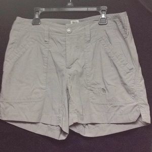 Women's grey North Face shorts
